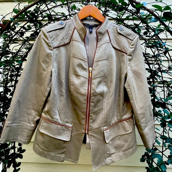 White House Black Market Blazer SZ 8 - Picture 1 of 4